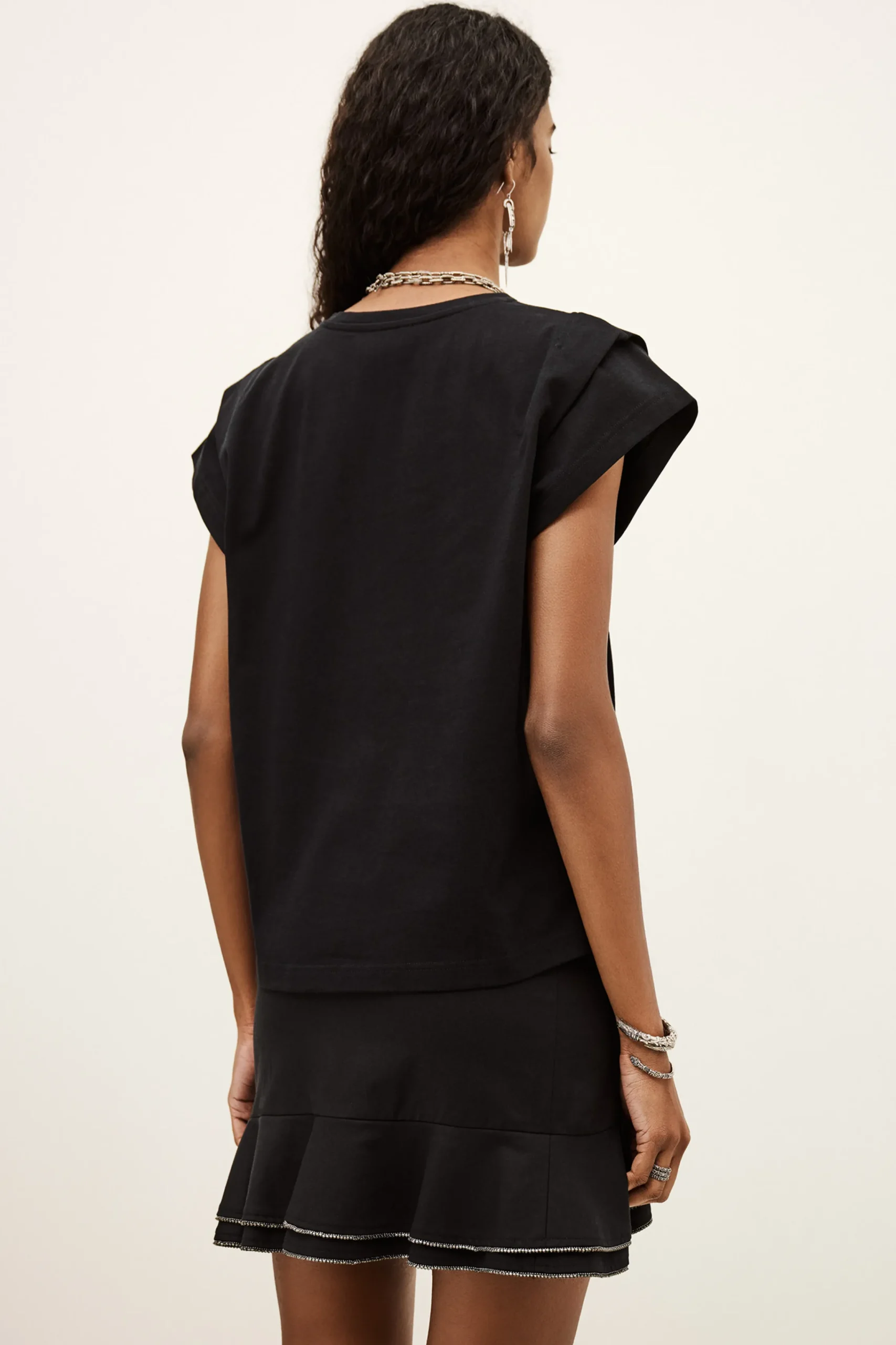 Ba&Sh PIO t-shirt ample NOIR New