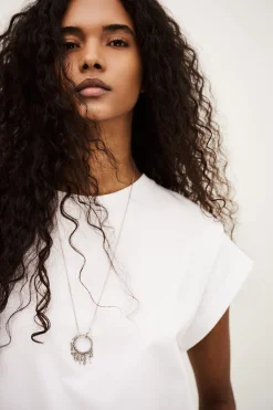 Ba&Sh PIO t-shirt ample BLANC Online