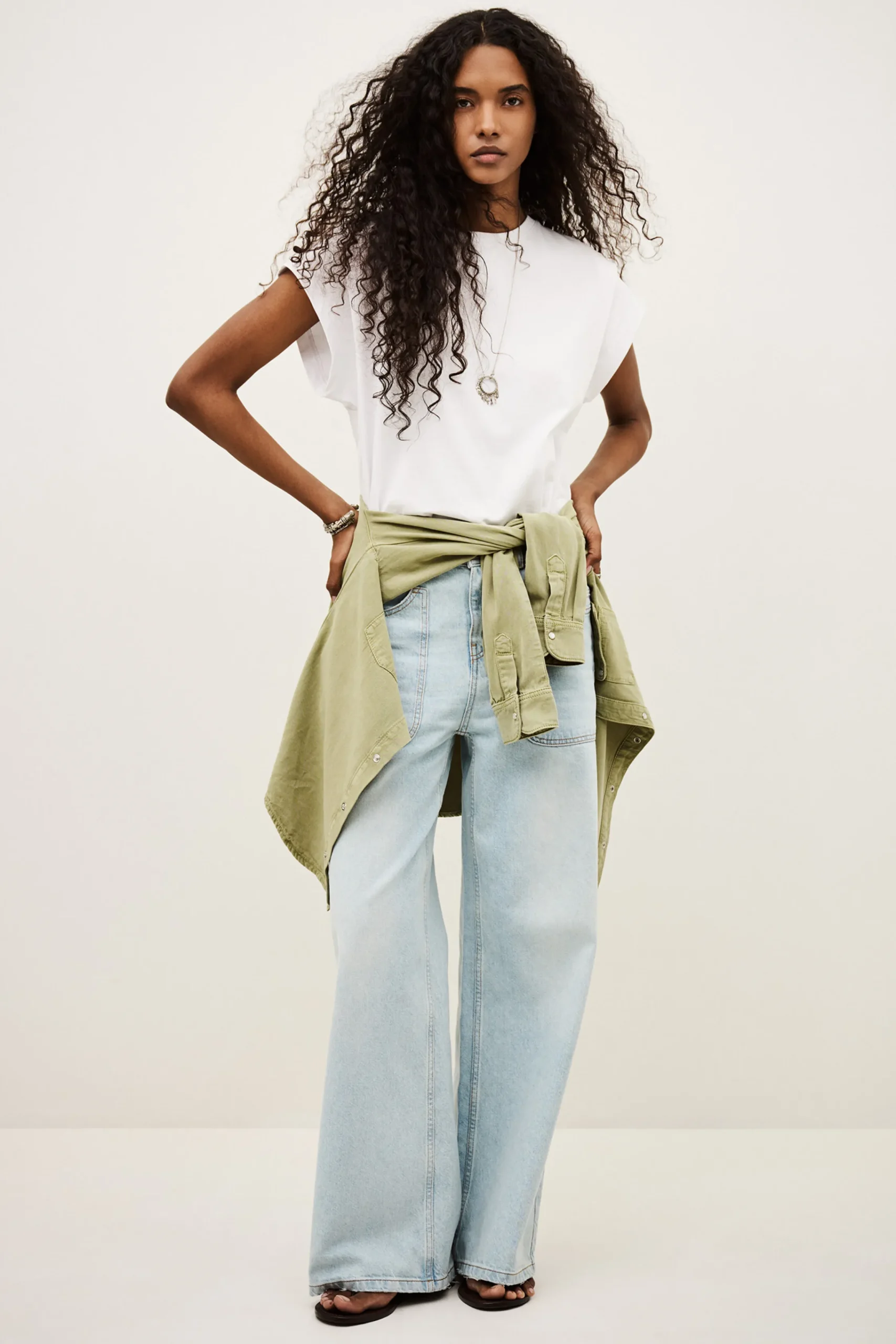 Ba&Sh PIO t-shirt ample BLANC Online