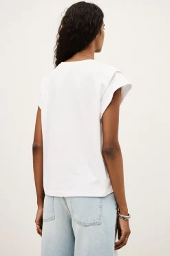 Ba&Sh PIO t-shirt ample BLANC Online