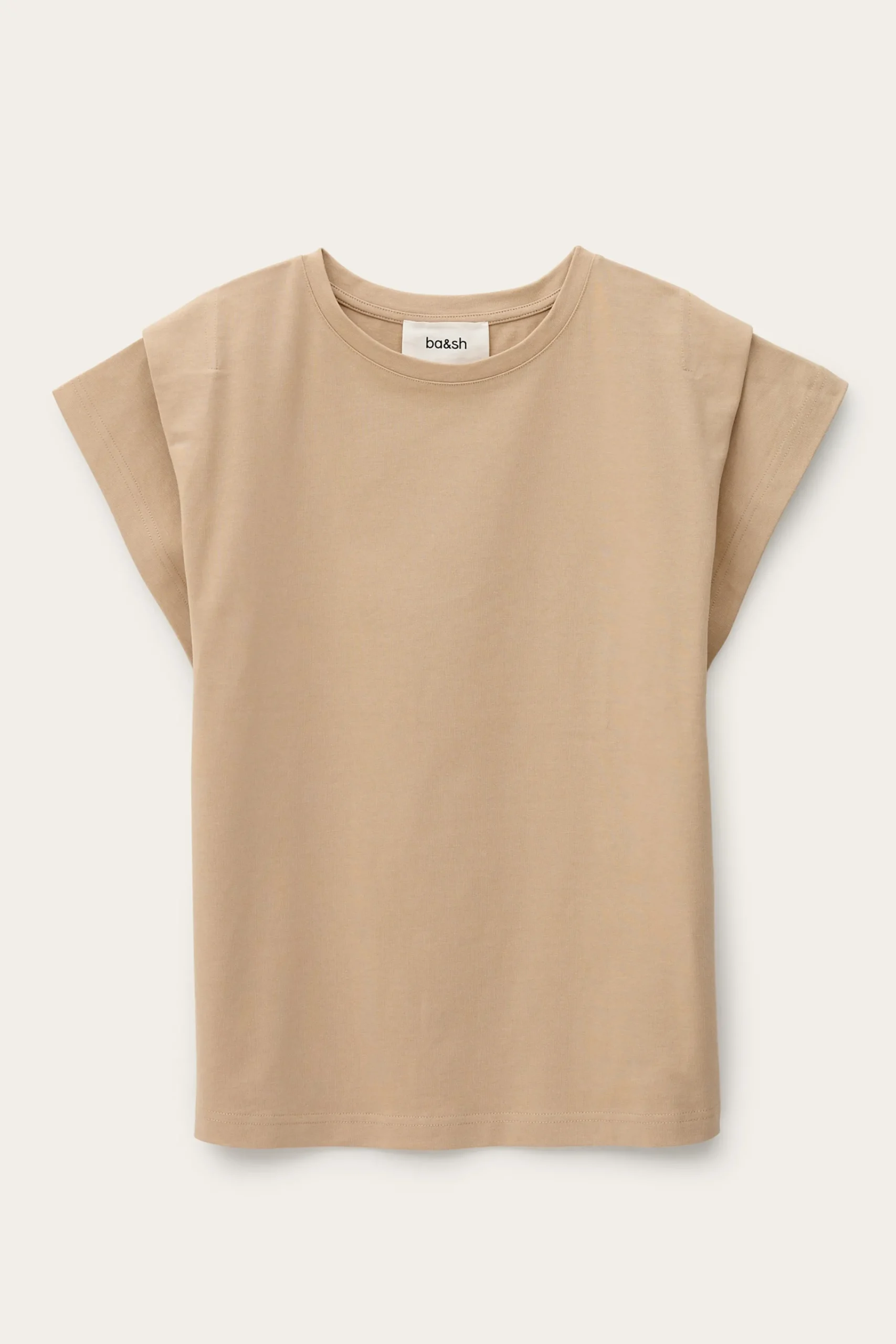 Ba&Sh PIO t-shirt manches courtes BLANC New