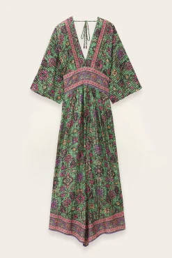 Ba&Sh PIPA robe midi VERT Online