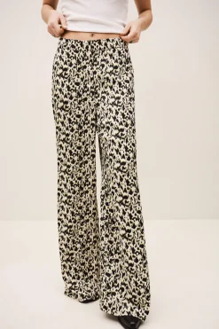 Ba&Sh PLYDE pantalon ample imprimé ECRU Discount