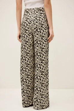 Ba&Sh PLYDE pantalon ample imprimé ECRU Discount