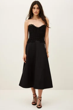 Ba&Sh PRAINA ROBE NOIR Discount