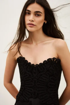 Ba&Sh PRAINA ROBE NOIR Discount