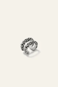 Ba&Sh PRUNE earcuff argent GRIS Outlet