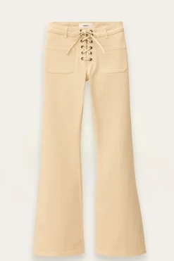 Ba&Sh RAFA jean flare JAUNE Clearance