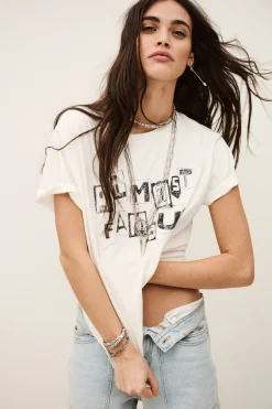 Ba&Sh RALFA tee-shirt col rond ECRU Clearance