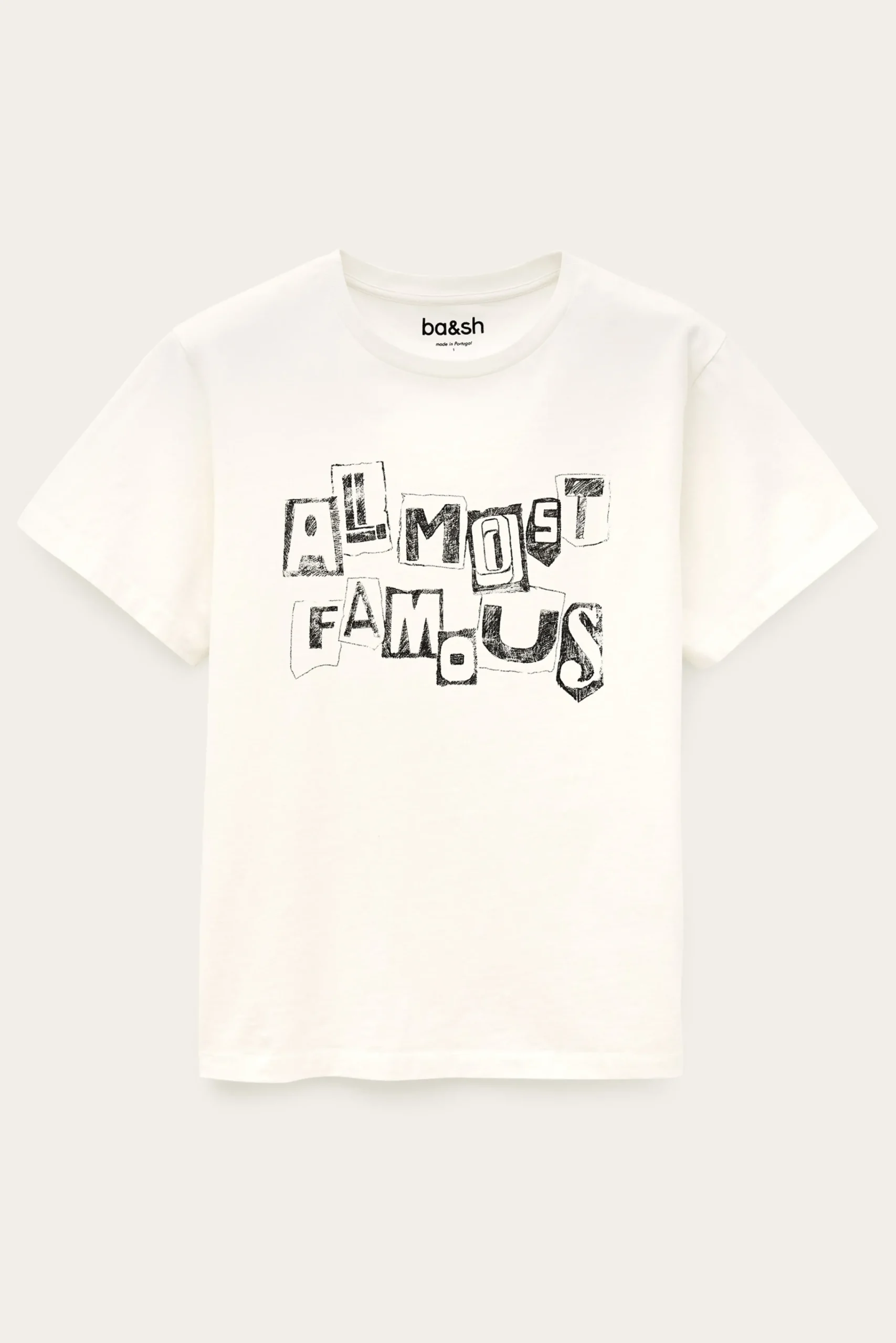 Ba&Sh RALFA tee-shirt col rond ECRU Clearance