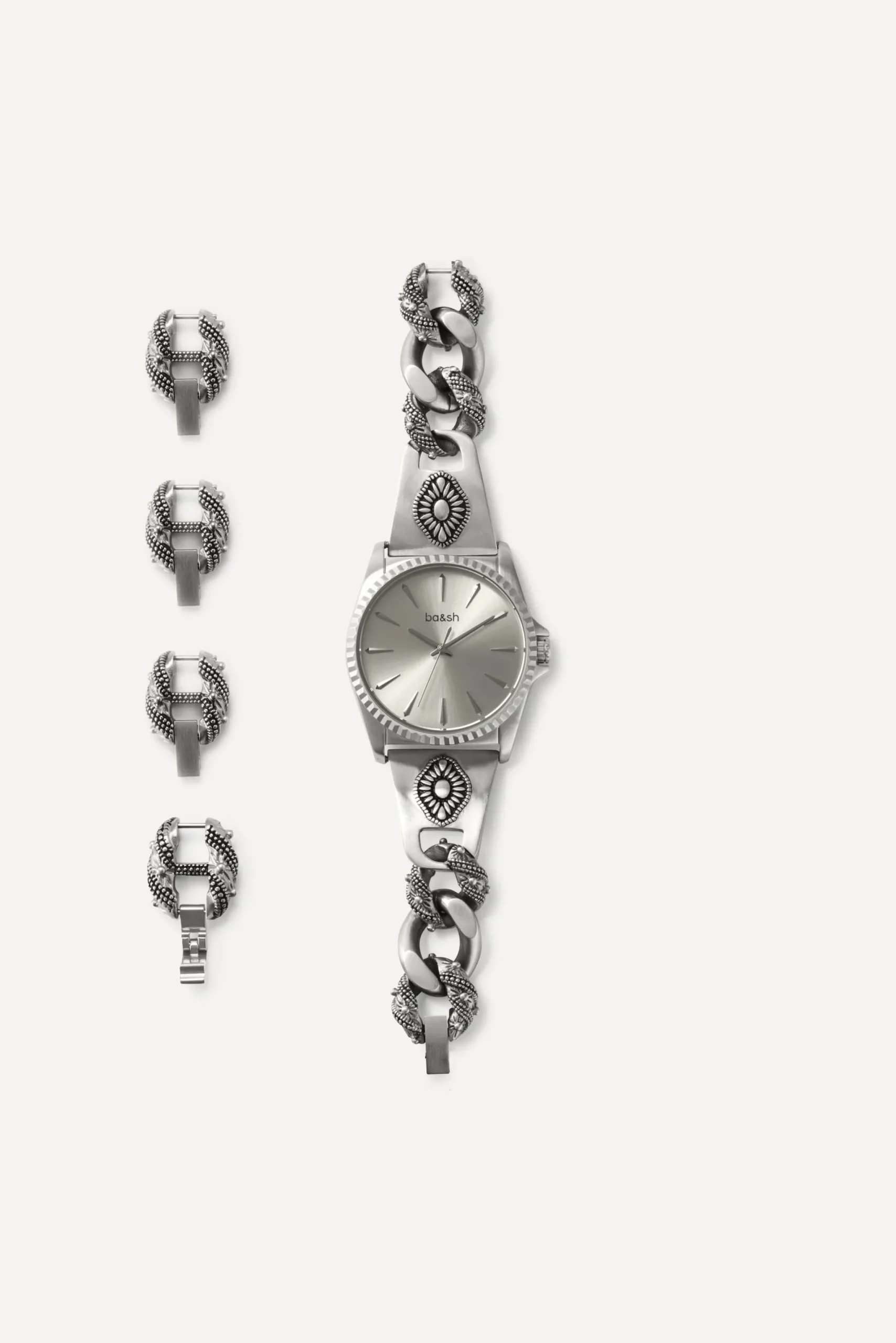 Ba&Sh RESET montre-bijou GRIS Discount