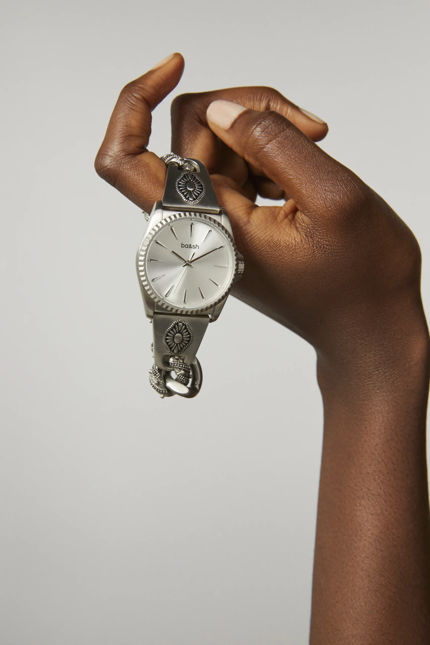 Ba&Sh RESET montre-bijou GRIS Discount