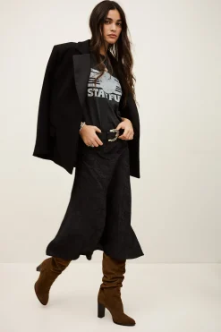 Ba&Sh RISTA JUPE NOIR Discount