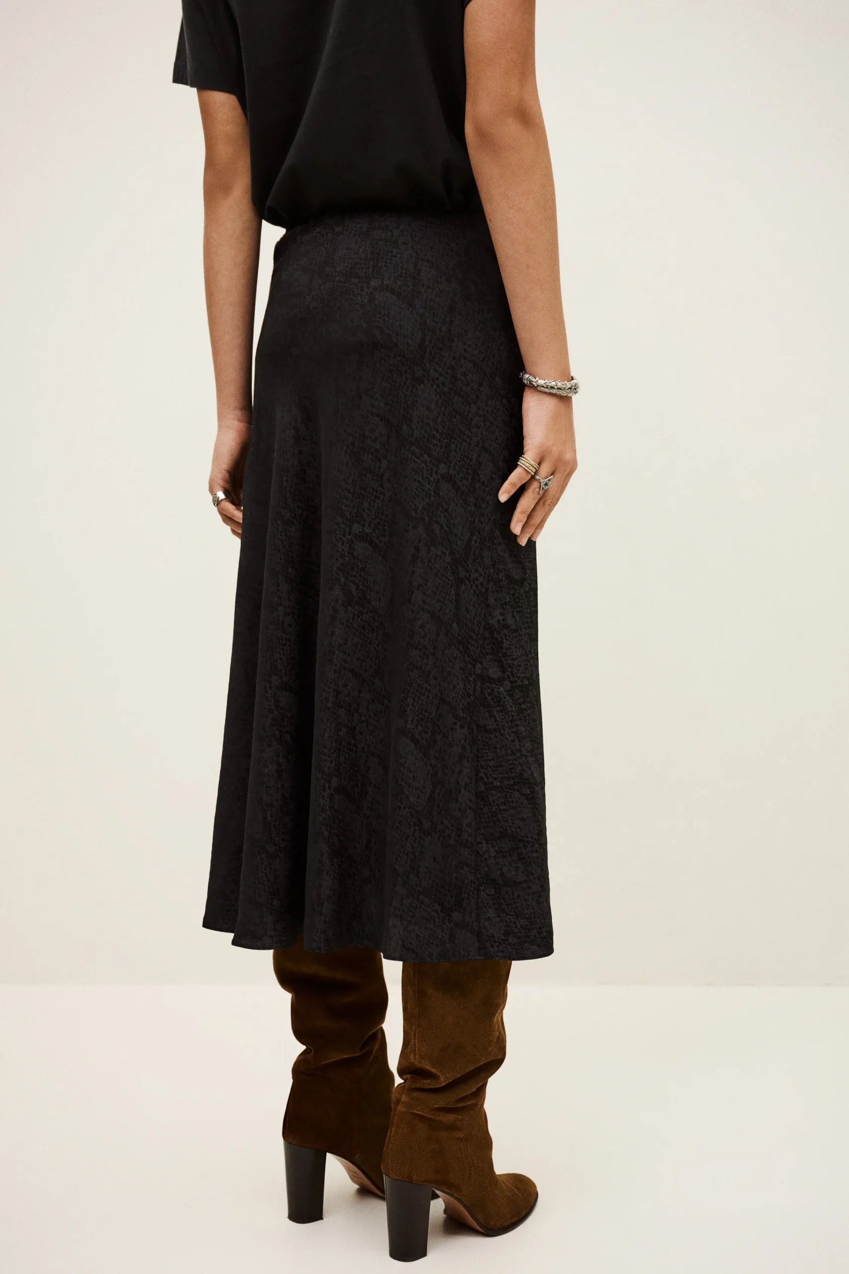 Ba&Sh RISTA JUPE NOIR Discount