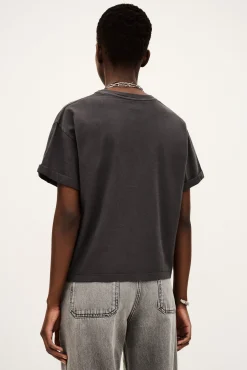 Ba&Sh ROSIE top manches courtes GRIS Discount