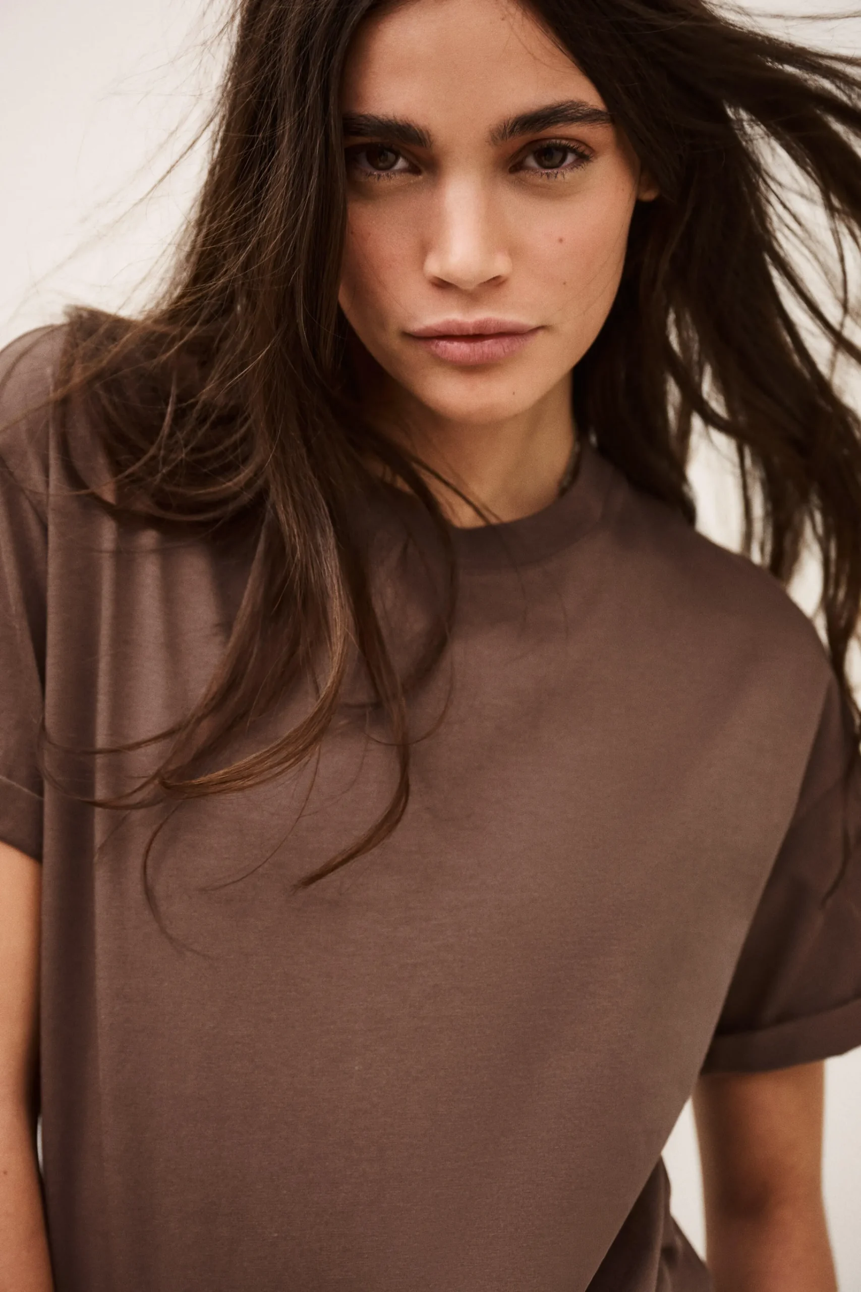 Ba&Sh ROSIE t-shirt basique MARRON Hot