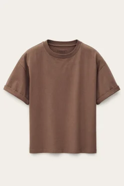 Ba&Sh ROSIE t-shirt basique MARRON Hot