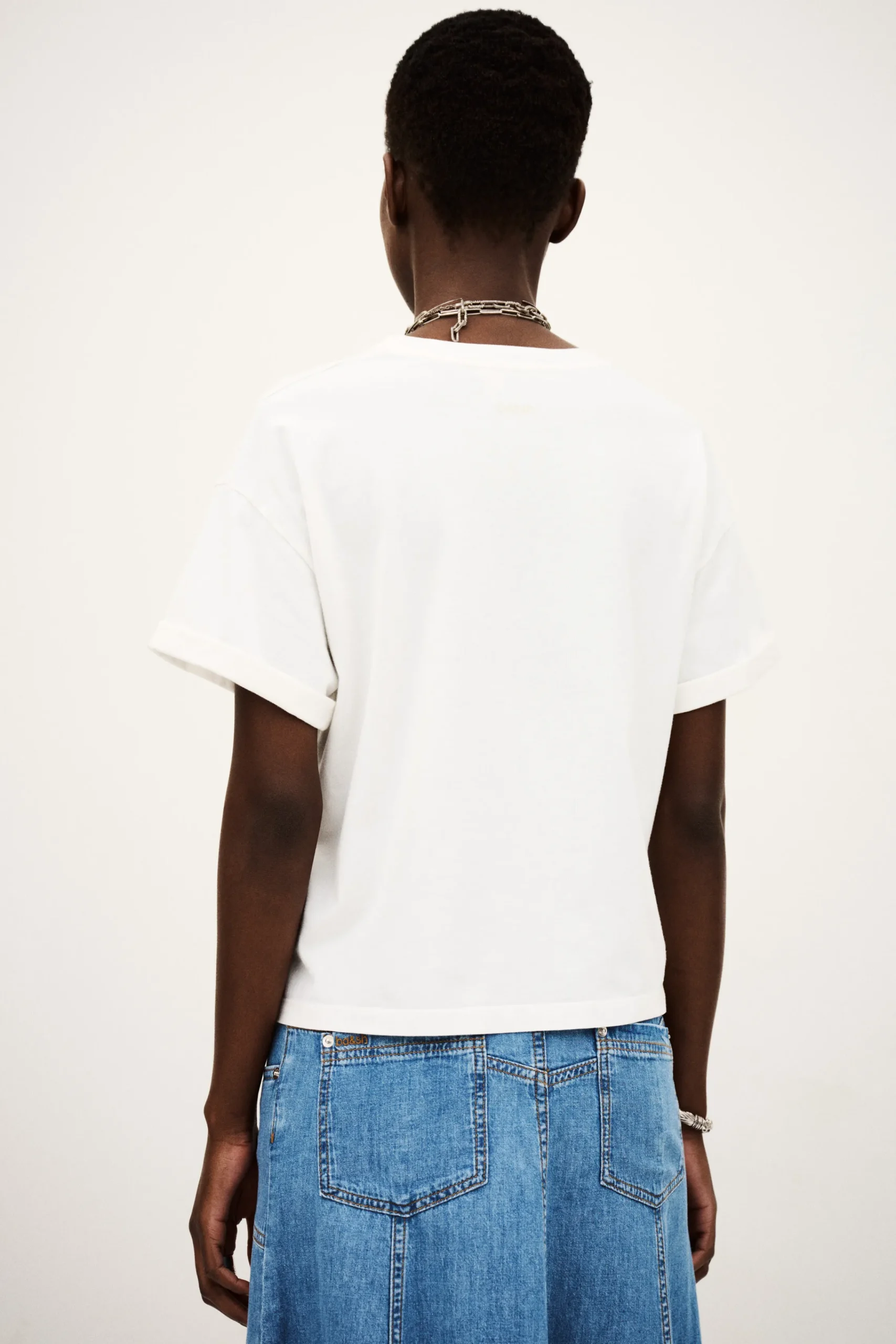 Ba&Sh ROSIE t-shirt manches courtes ECRU Clearance