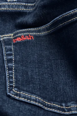 Ba&Sh ROSS Jeans Flare BLEU Discount