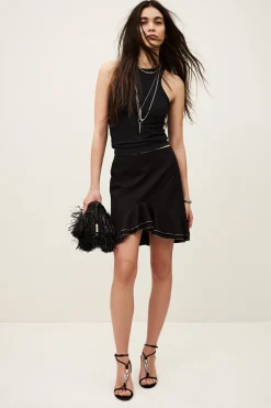 Ba&Sh SALMA JUPE NOIR Outlet