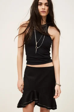 Ba&Sh SALMA JUPE NOIR Outlet