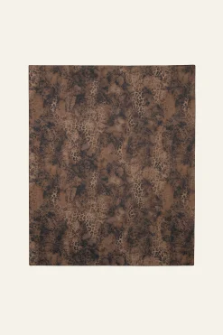 Ba&Sh SARA foulard imprimé animalier VERT