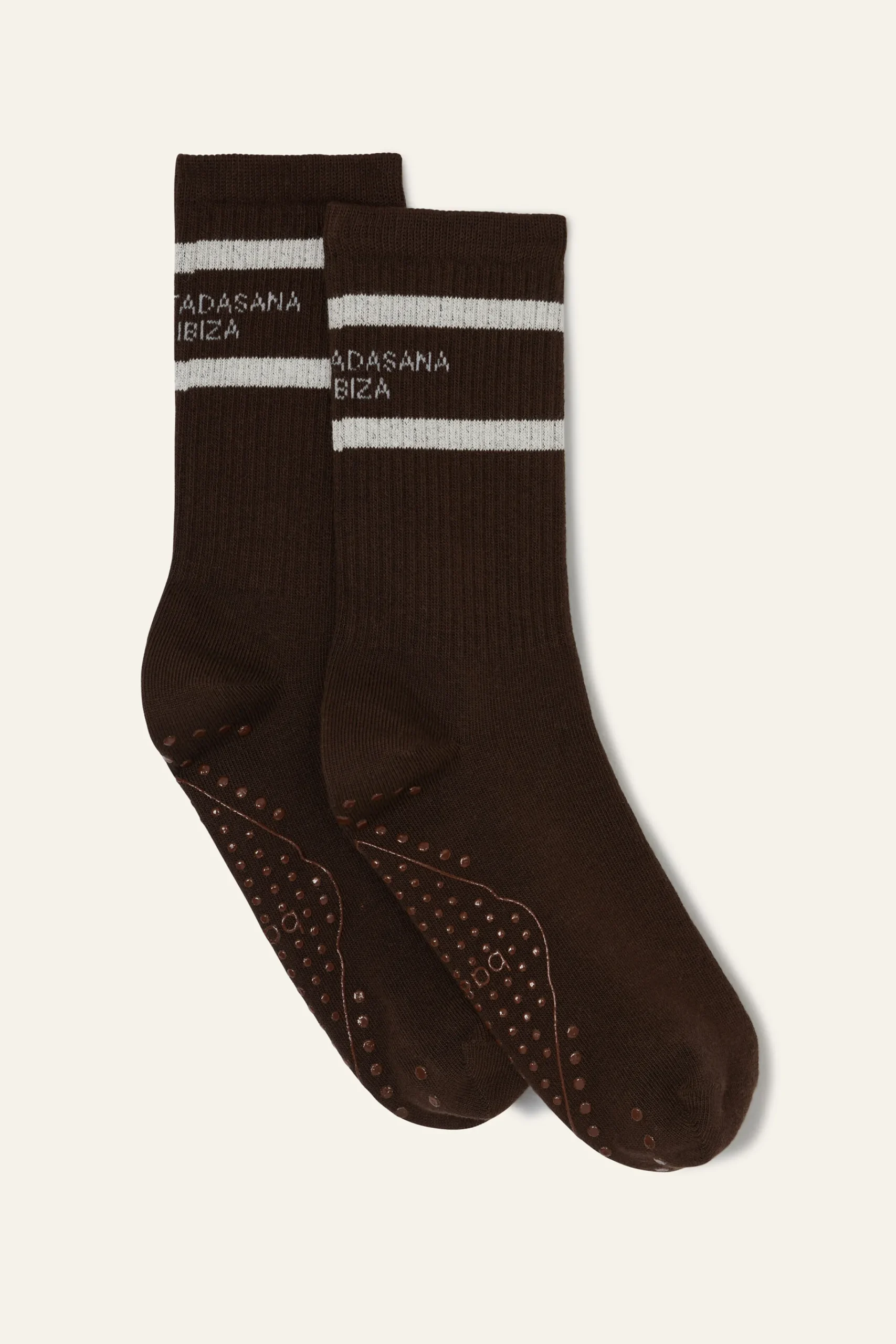 Ba&Sh SHAN Chaussettes à message MARRON Online