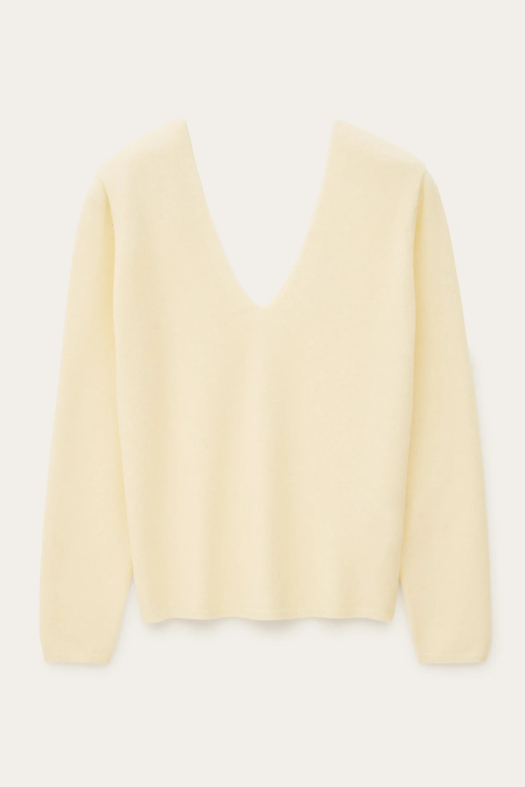 Ba&Sh SOLLENE pull laine intemporel JAUNE Best