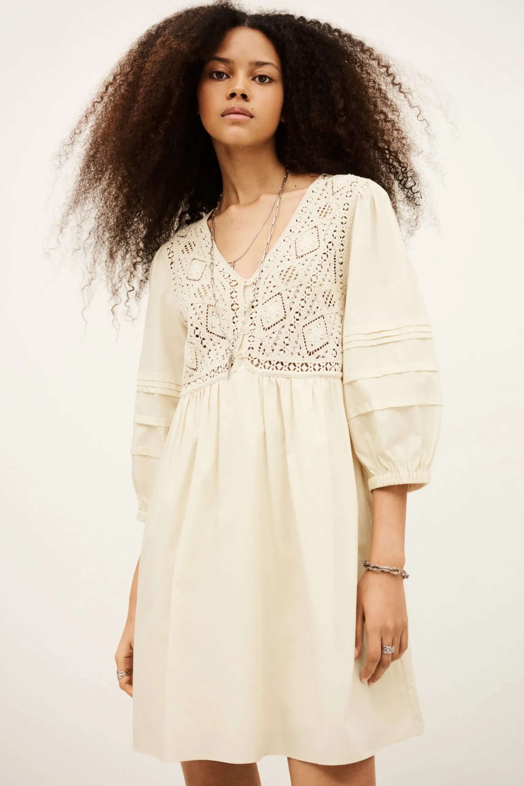 Ba&Sh SONIA robe courte ECRU Online