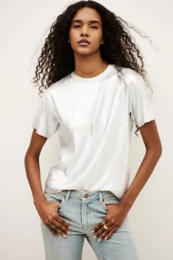 Ba&Sh SONY t-shirt manches courtes GRIS Best