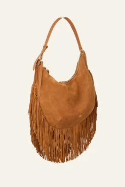 Ba&Sh SWING sac à franges MARRON Sale