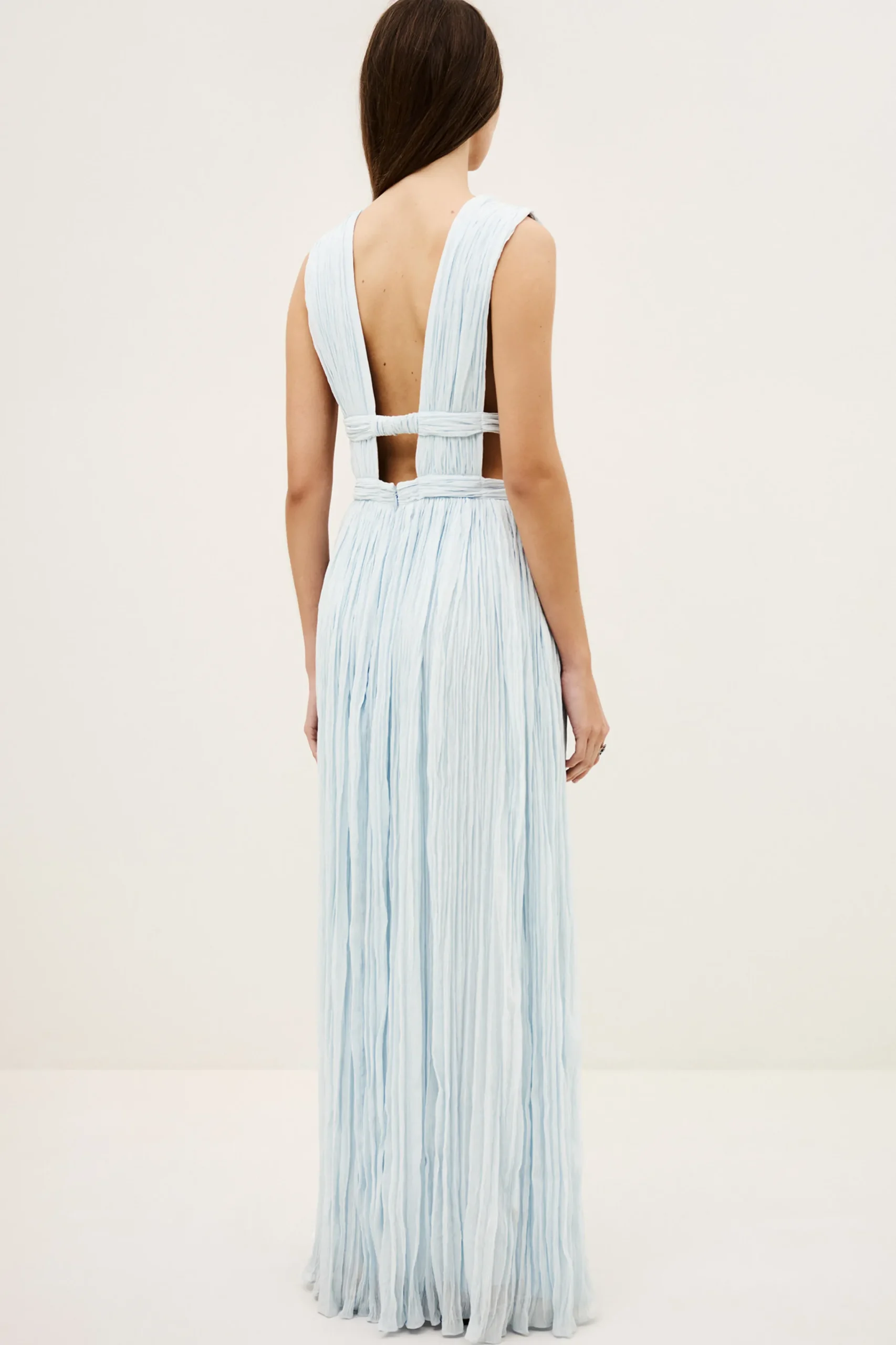 Ba&Sh TANIA robe longue BLEU New