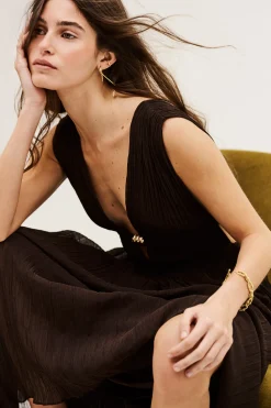 Ba&Sh TANIA robe longue MARRON Online
