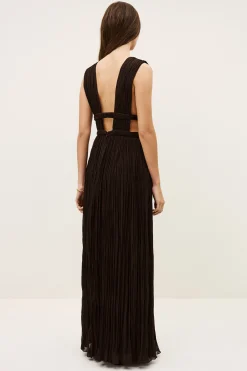 Ba&Sh TANIA robe longue MARRON Online