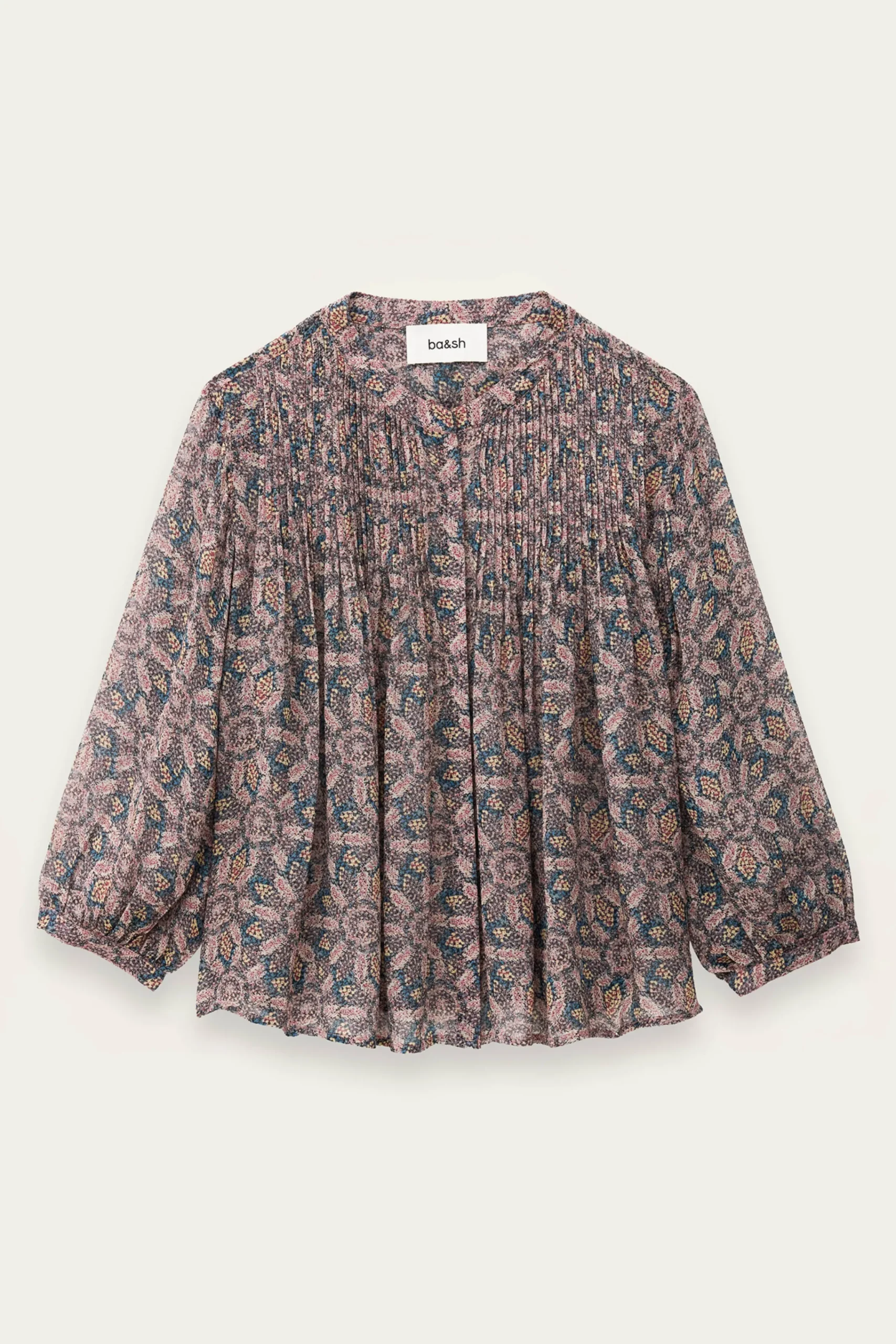 Ba&Sh TAZIO chemise fluide BLEU Outlet