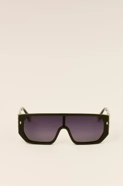Ba&Sh TESSA Lunettes Masque VERT Hot