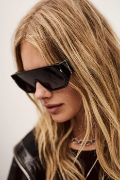 Ba&Sh TESSA Lunettes Masque 255 € NOIR Sale