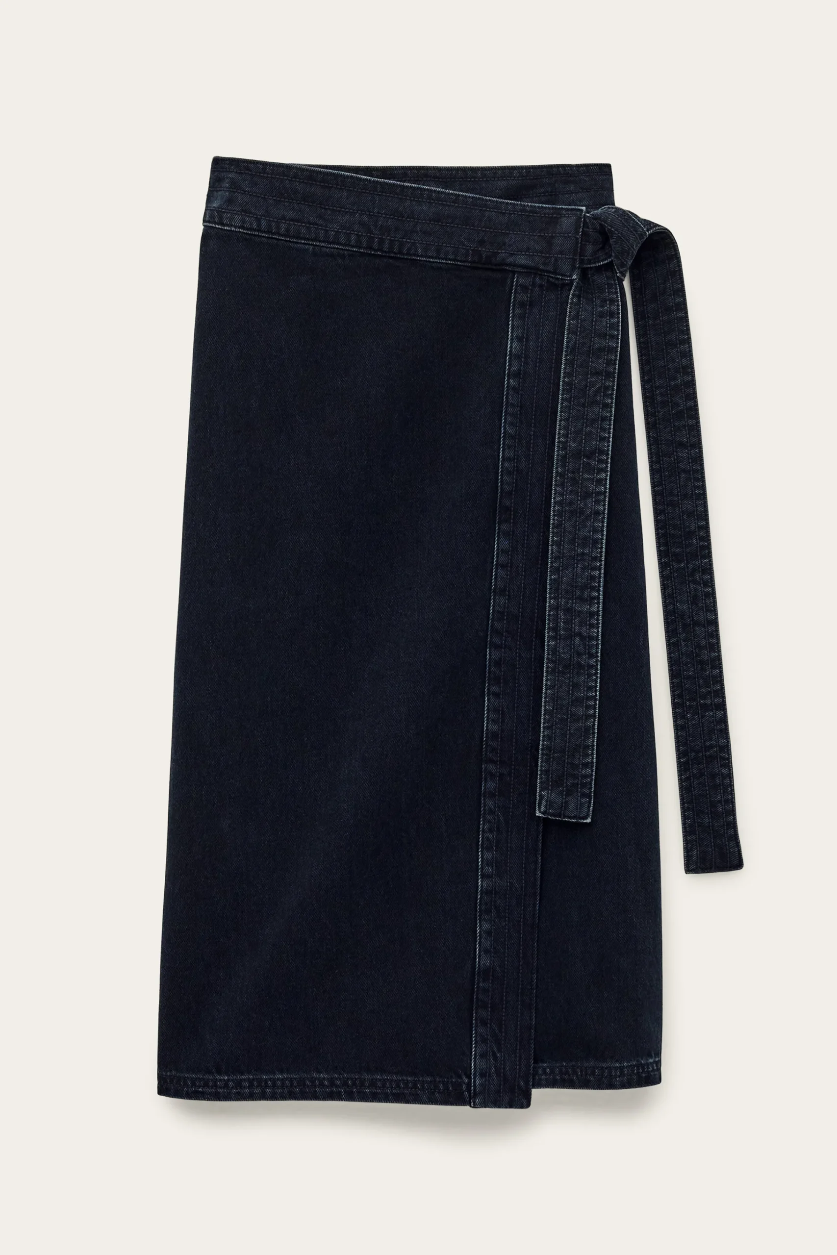 Ba&Sh TIMY jupe midi denim BLEU