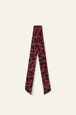 Ba&Sh TWILL foulard imprimé ROSE New