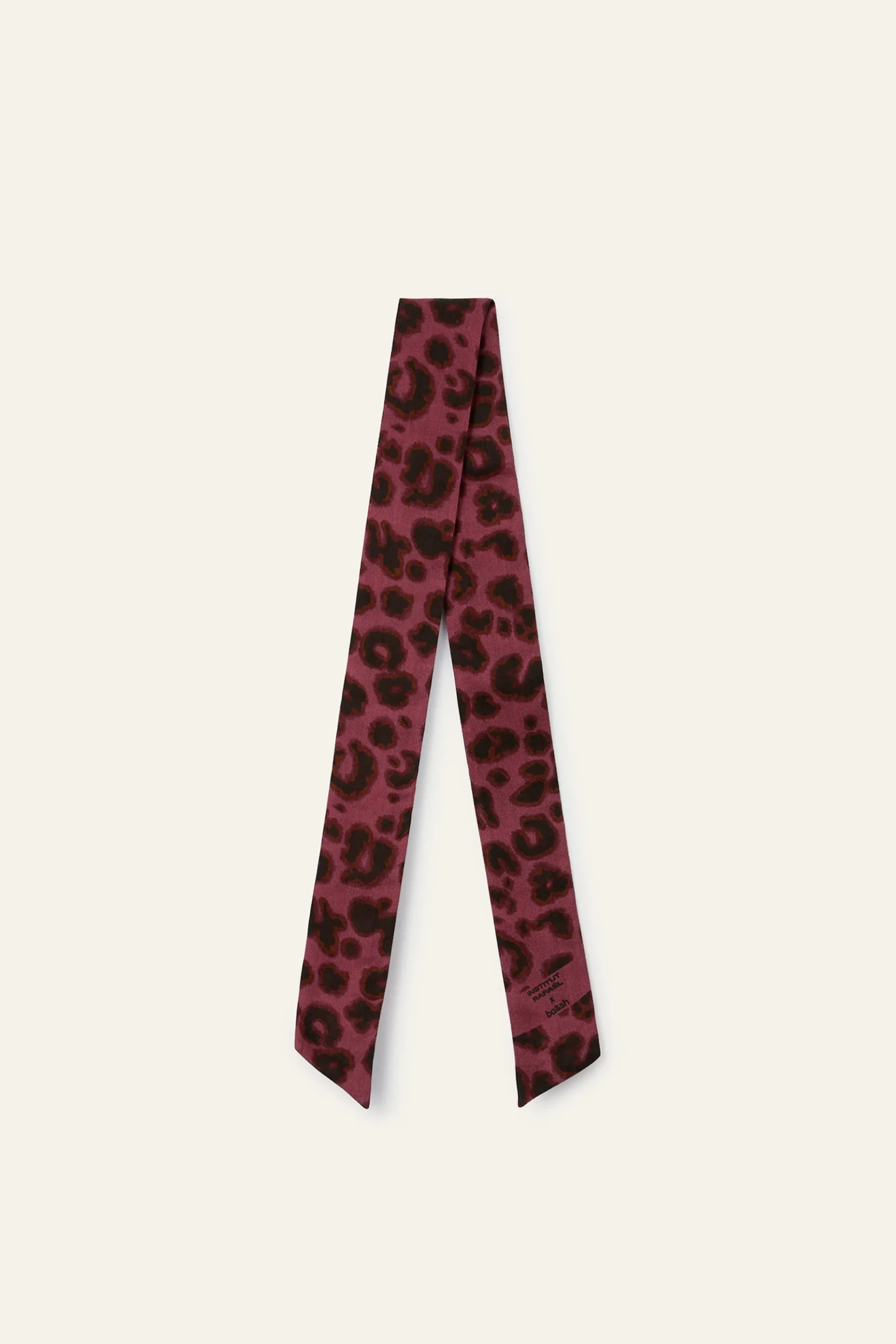 Ba&Sh TWILL foulard imprimé ROSE New