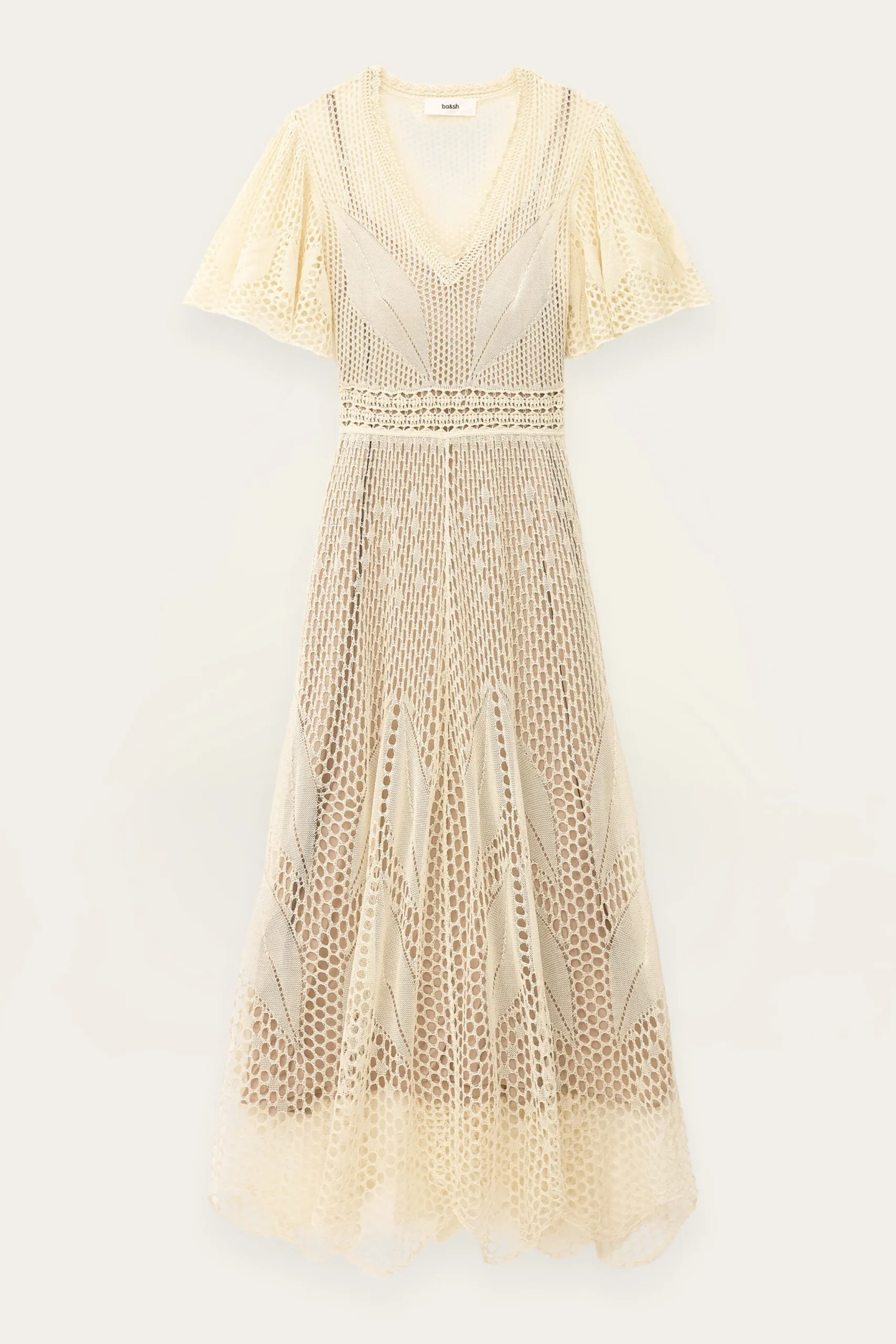 Ba&Sh UMIA ROBE JAUNE New