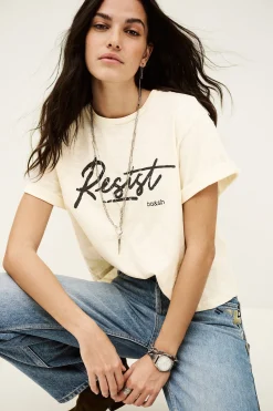 Ba&Sh VERO tee-shirt solidaire ECRU