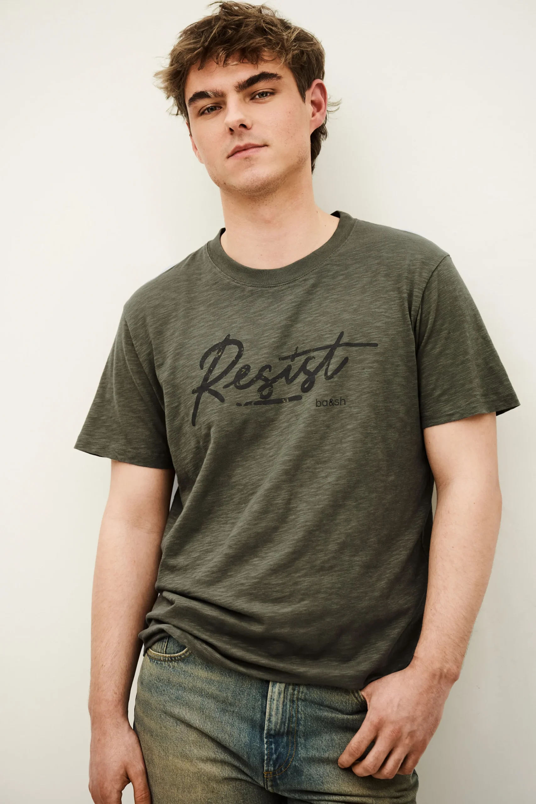 Ba&Sh VINC tee-shirt solidaire VERT