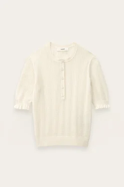 Ba&Sh VIOLA pull maille ECRU Clearance