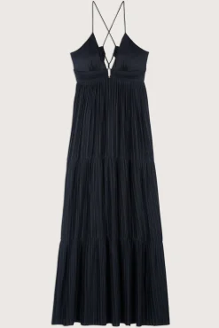 Ba&Sh WASTA ROBE NOIR Outlet