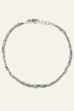 Ba&Sh WENDY collier chaine zircon GRIS New