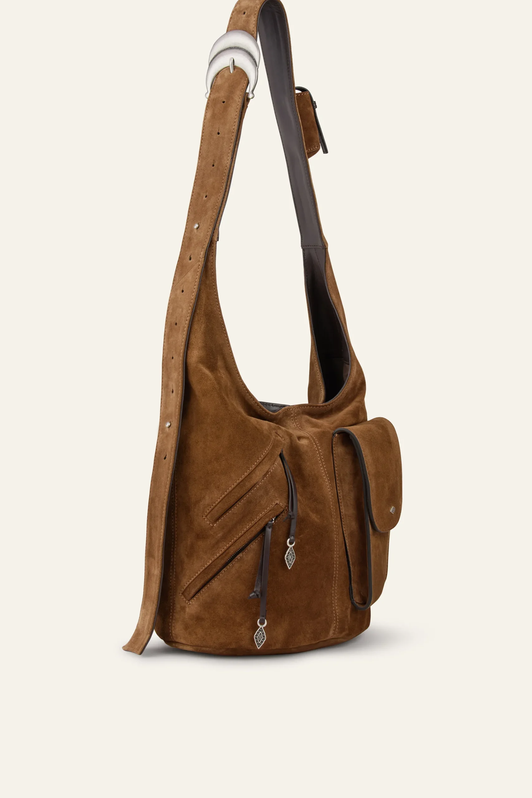 Ba&Sh YOUYOU sac seau multipocket MARRON Online