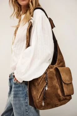 Ba&Sh YOUYOU sac seau multipocket MARRON Online