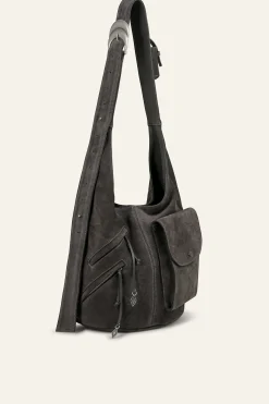 Ba&Sh YOUYOU sac seau multipocket GRIS Best