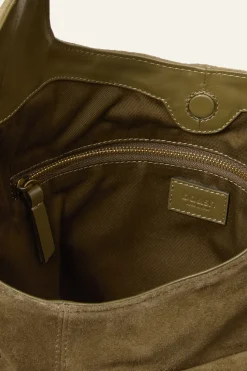 Ba&Sh YOUYOU sac seau multipocket VERT Outlet